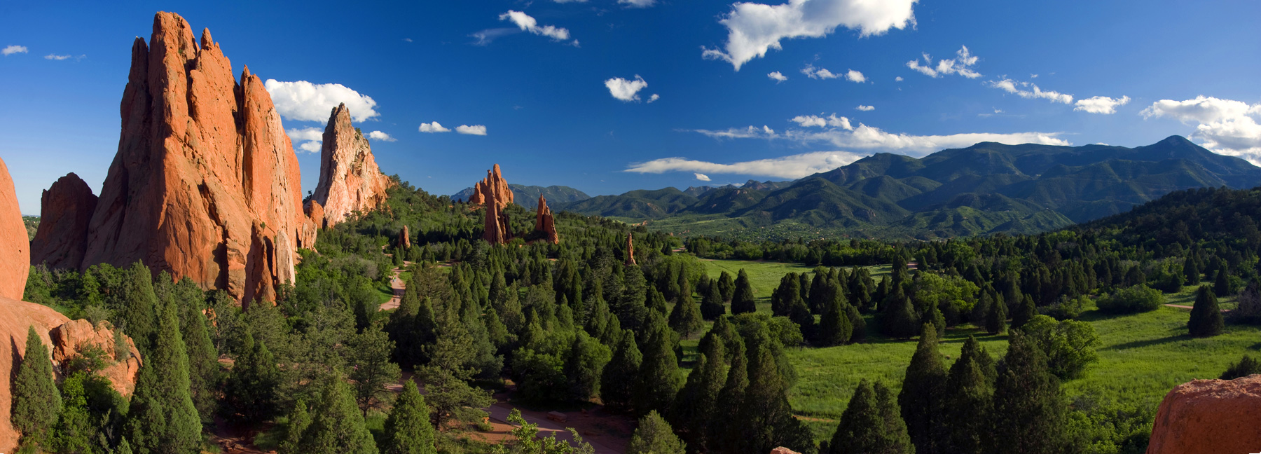 View of Garden of the Gods